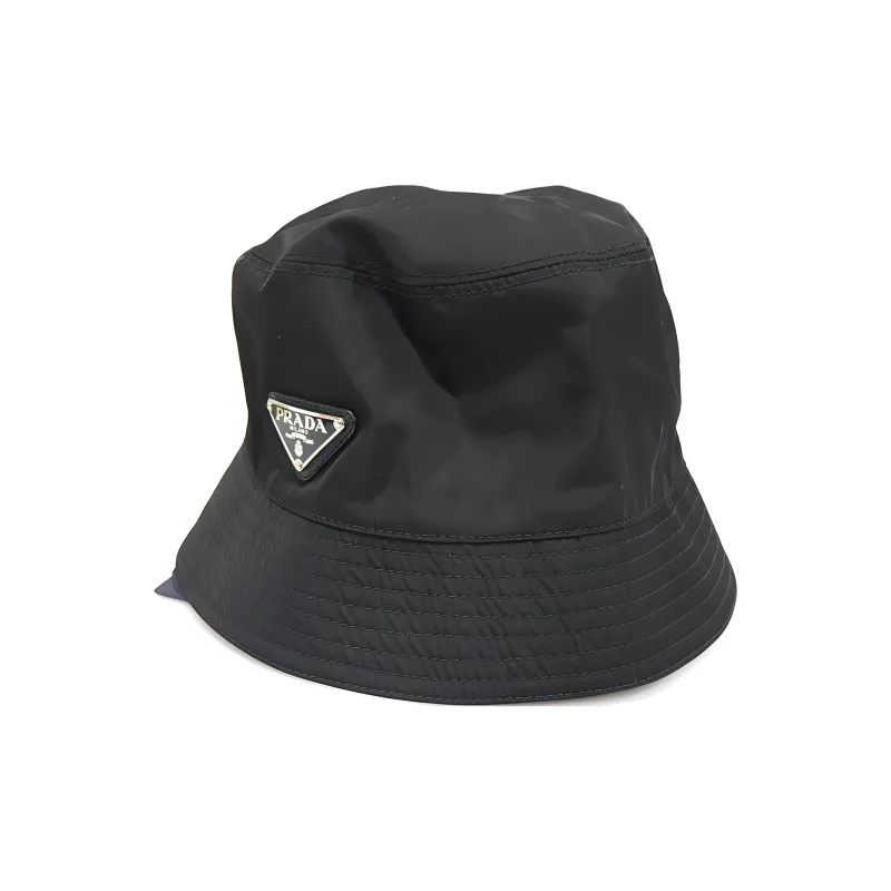 PRADA Nylon Bucket Hats Women's Black-1