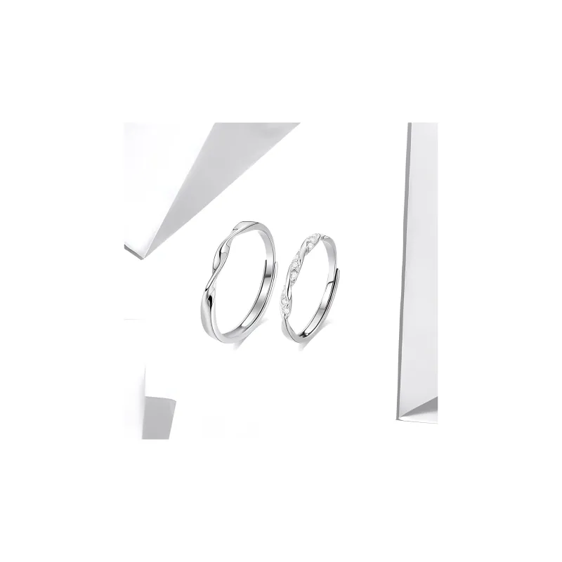 WANLIACC S999 Fine Silver Rings Unisex-1