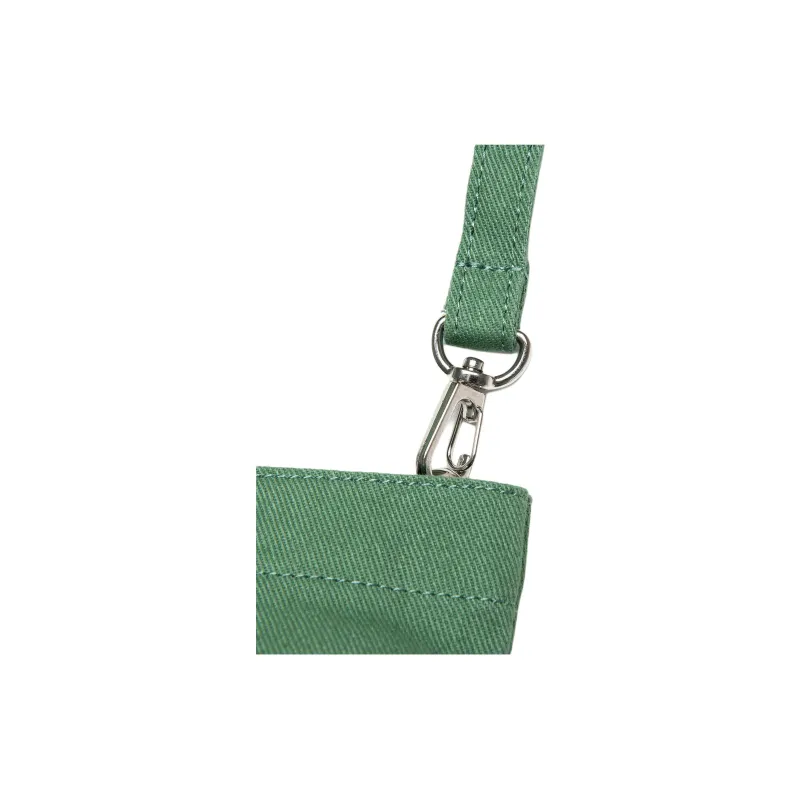 Lee Cotton Tote Bag, Shopping Bag, Shoulder Bag, Crossbody Bag, Handbag Mini Unisex Green-3