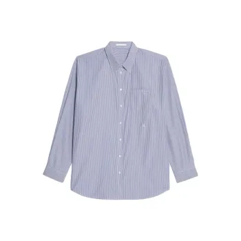 Helmut Lang SS24 Shirt Unisex Blue Stripes