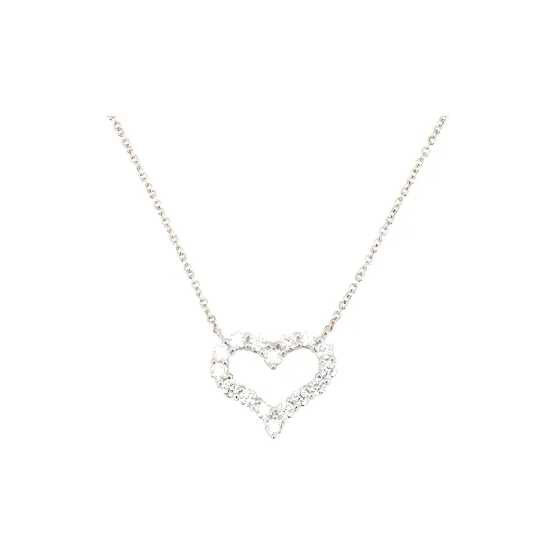 TIFFANY & CO. Platinum Necklaces Women's Silver-1