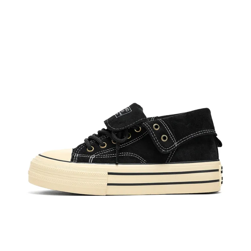 ROBINHOOD Anti Slip And Wear Resistant Lightweight Height Increasing High Top Canvas Shoes Unisex Box-0
