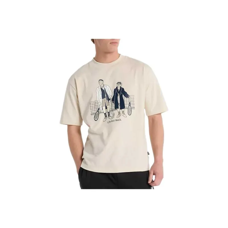 New Balance T Shirt Men's Beige-0