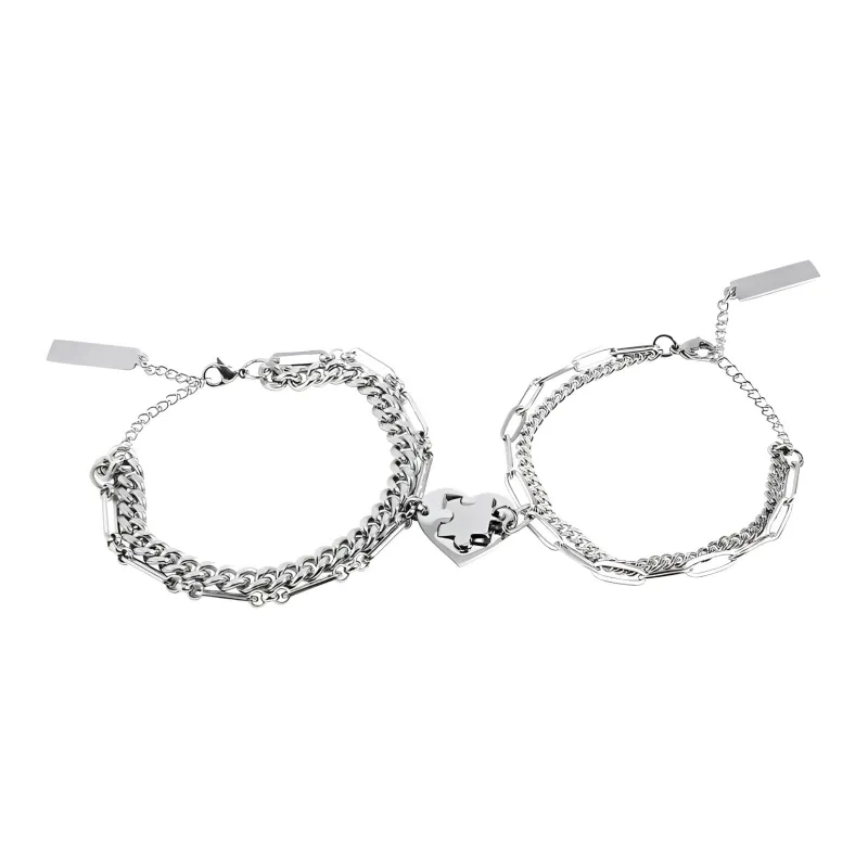 MAGICPOLE Titanium Steel Bracelets Unisex-3