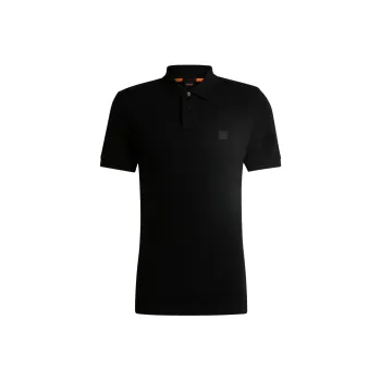 HUGO BOSS Logo Patch Short Sleeved Polo Shirt