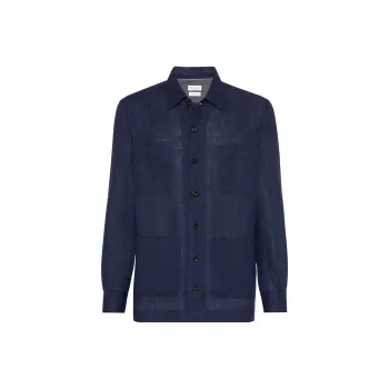 Brunello Cucinelli Long Sleeved Button Up Shirt