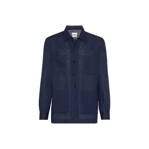 Brunello Cucinelli Long Sleeved Button Up Shirt