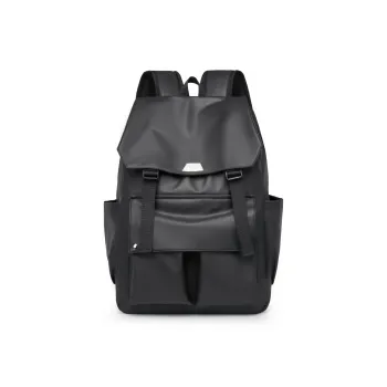 Yalu Nylon Backpack Unisex Black/Gray/Blue