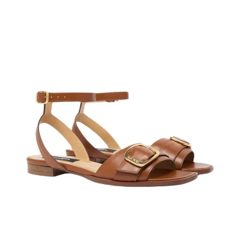 Carel Françoise One Strap Sandals Women's Brown-2