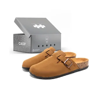 CAOP Cork Bucolic Collection Closed Toe Slippers Unisex Box Included