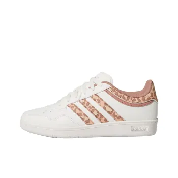 Adidas Hoops 4.0 Anti Slip Wear Resistant Low Top Skateboard Shoes Women's White