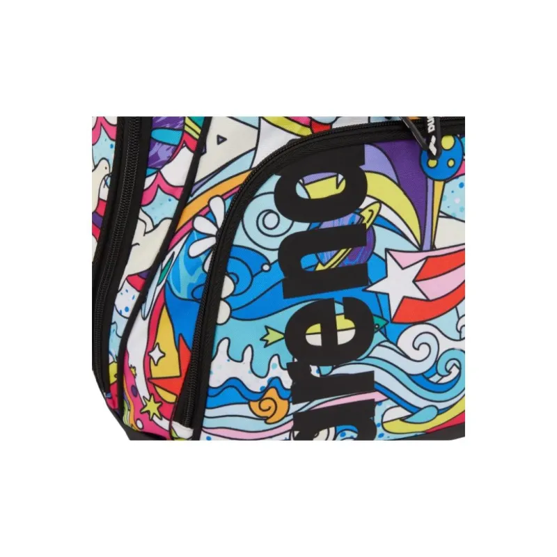 Arena Waterproof Fabric Backpack Unisex Multicolor-4