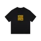 Black with Yellow Print