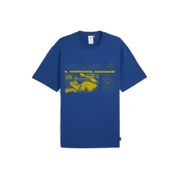 PUMA GRAPHICS Machine T Shirt Men's Blue