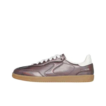 Skechers Anti Slip Wear Resistant Low Top Skateboard Shoes Women's Bronze