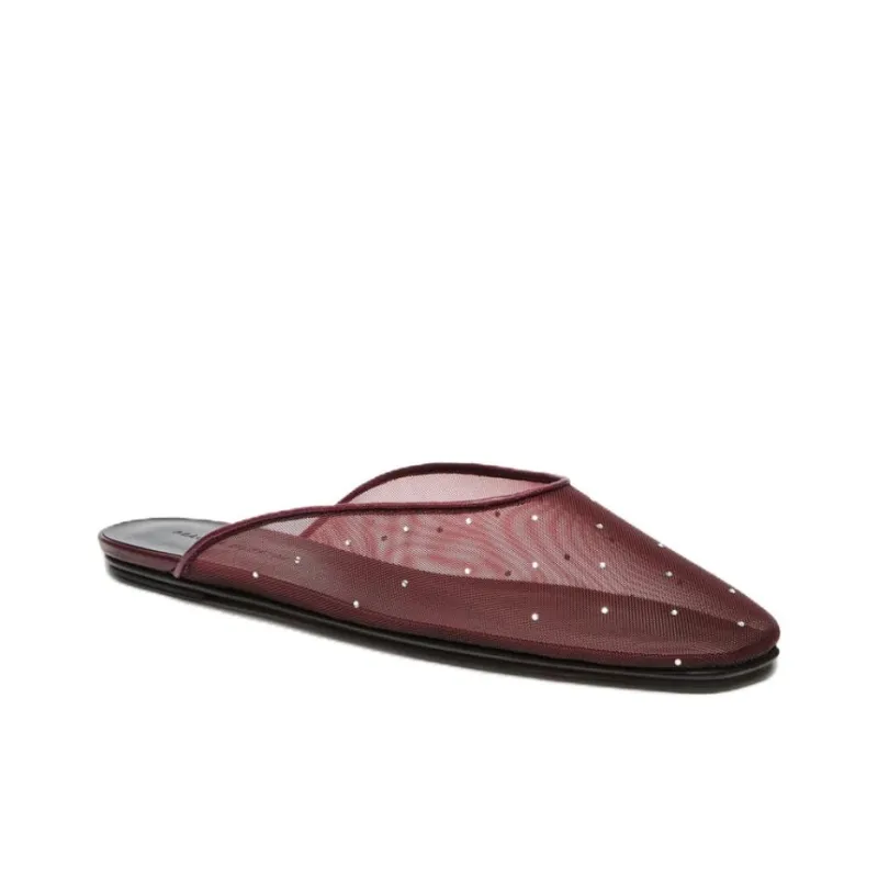 Magda Butrym Crystal embellished Mesh Mules Women's-2