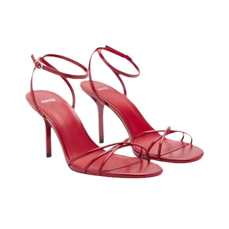 MANGO Party One Strap Sandals 8.9cm Women's-3