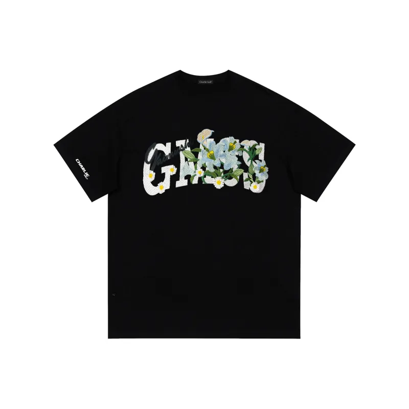 CHARLIE GOLF T Shirt Unisex White-2