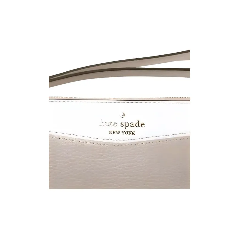 Kate Spade Lucy Litchi Grain Leather Clutch Women's Light Sand Multicolor-4