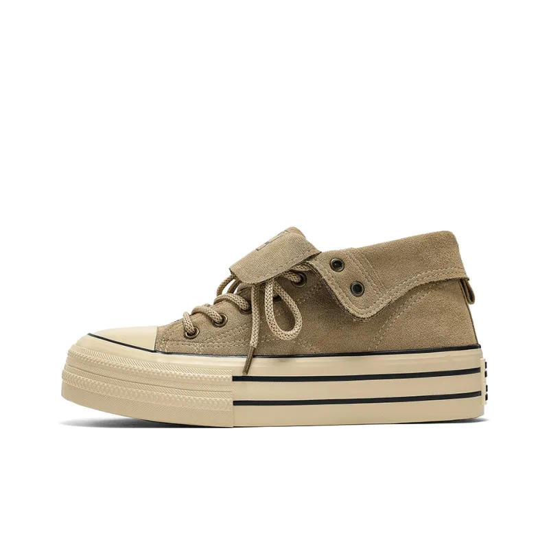 ROBINHOOD Anti Slip And Wear Resistant Lightweight Height Increasing High Top Canvas Shoes Unisex Box-12