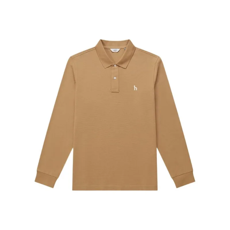 HAZZYS Polo Shirt Men's Dark Beige-0