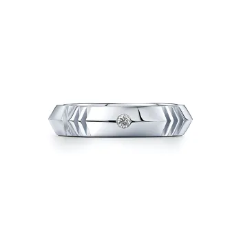 TIFFANY & CO. Atlas® Rings Women's White