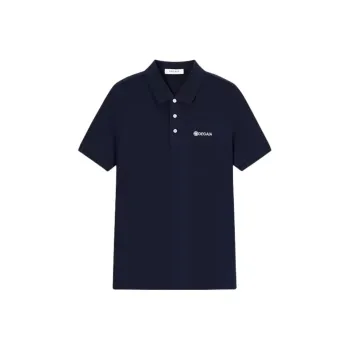 DEGAIA Polo Shirt Men's Navy Blue