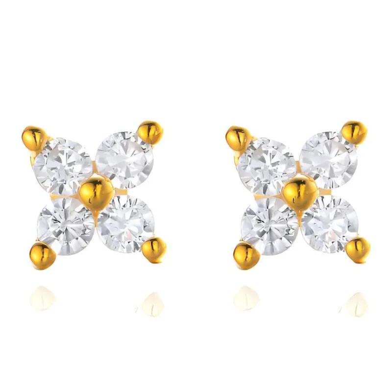 A CONG Studio 925 Sterling Silver Stud Earrings Women's-0