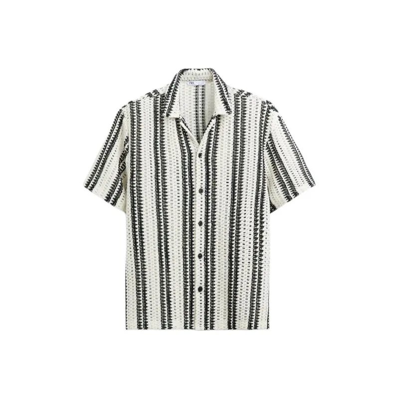 ZARA Shirts Men White-0
