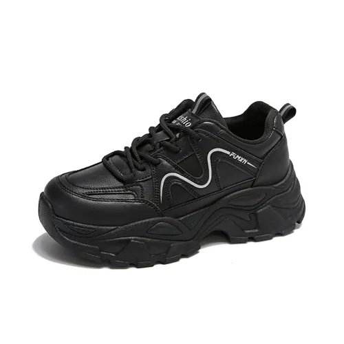 Puppytown Slip Resistant, Abrasion Resistant, Waterproof Low Top Chunky Sneakers Women's