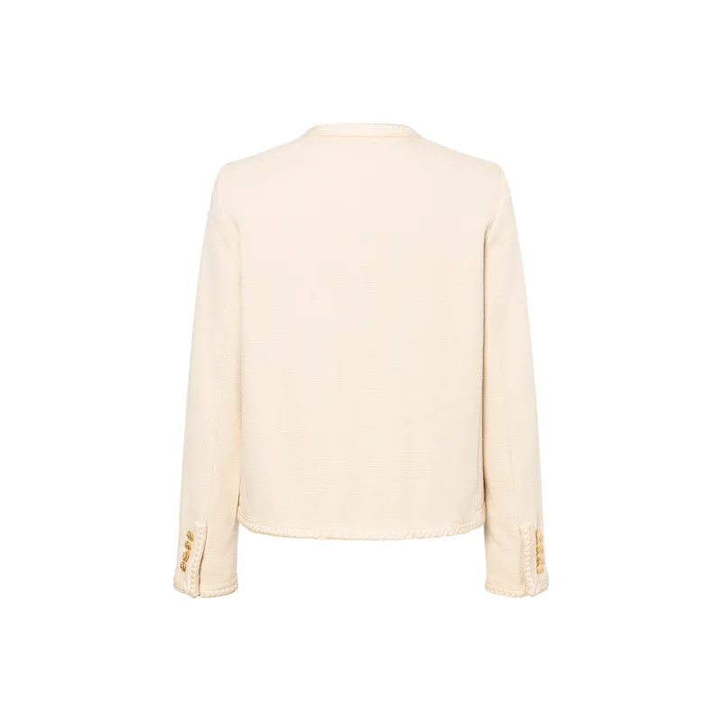 CELINE Crewneck Long-Sleeved Jacket-1