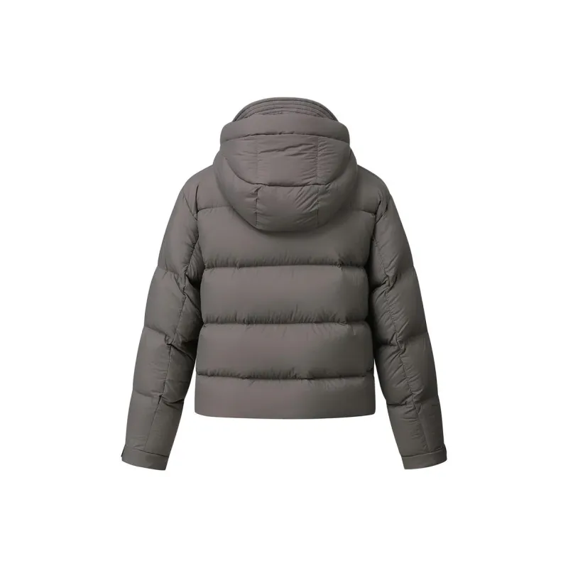 SALOMON Down Jacket Women's Gray-2