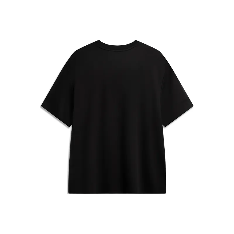 LiNing Sports Life Collection T Shirt Unisex Black-1