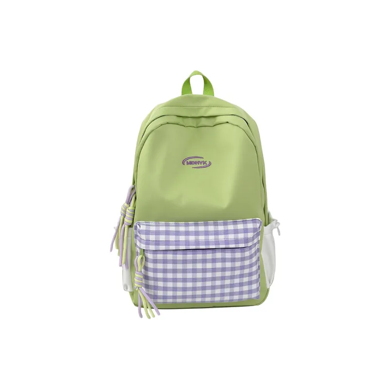 DCLOUD Nylon Backpack Regular Women's White/Yellow/Black/Khaki/Green-20