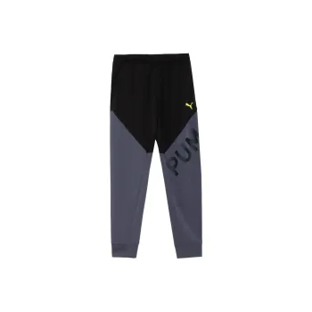 PUMA Knitted Sweatpants Men's Black Blue