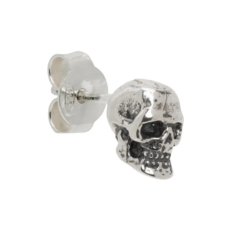 EMANUELE BICOCCHI Skull Stud Earring-1