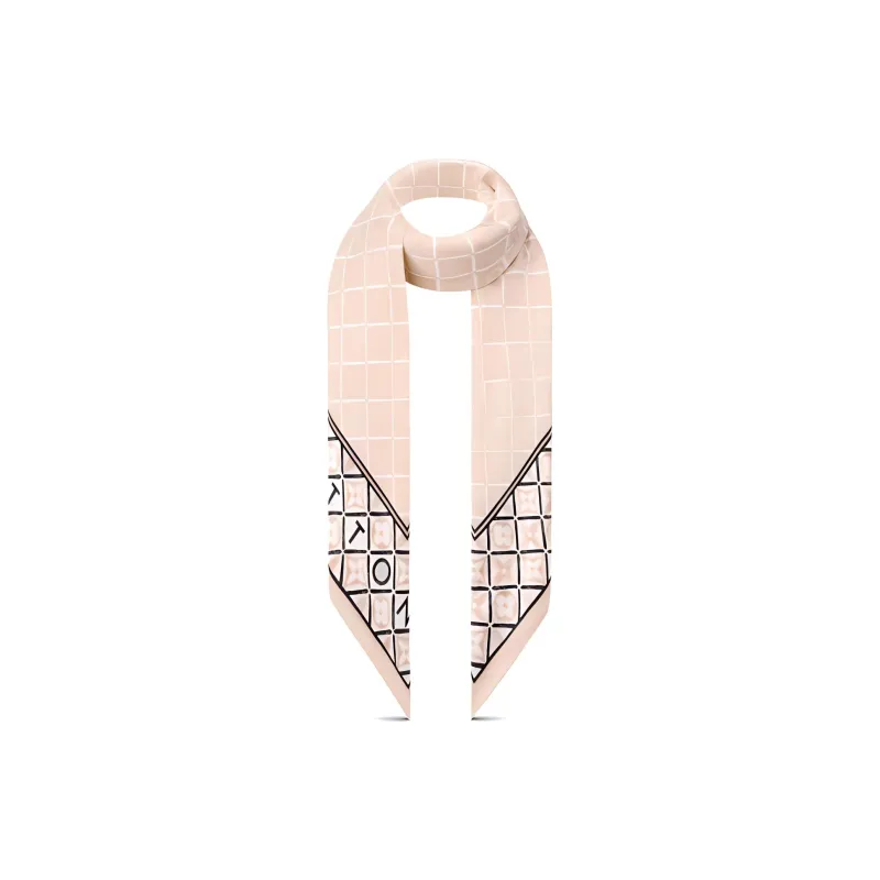 LOUIS VUITTON MONOGRAM FLOWER TILE Shawls Women's Ecru-1