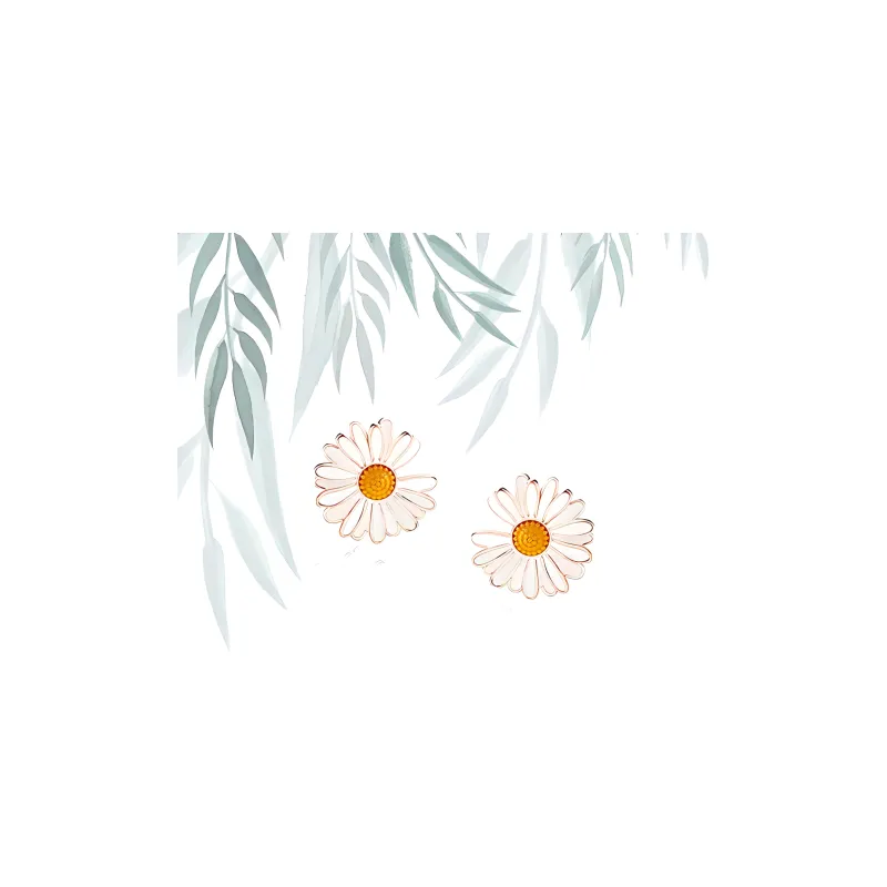 Chongqing Gold Store S925 Silver Stud Earrings Women's-3