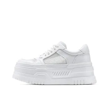 GG CC Low Top Skateboard Shoes Women's White