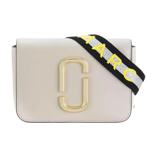 MARC JACOBS Leather Shoulder Bag Camera Bag Regular Women's Gray