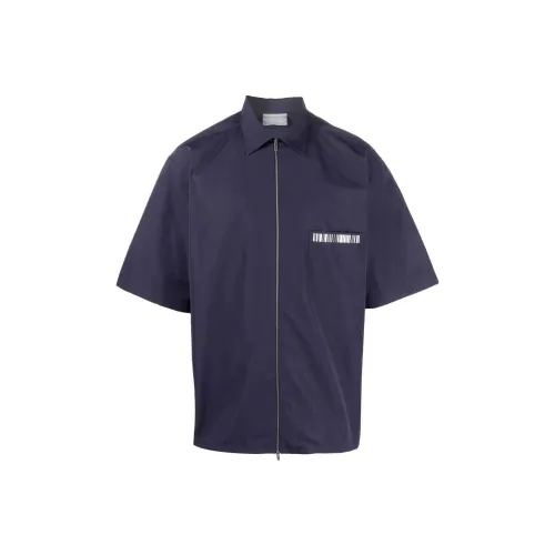 VTMNTS Shirts Men Blue