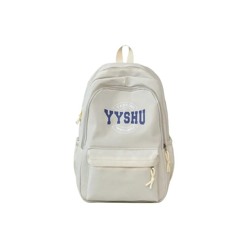 Yalu Pu Backpack Unisex White/Black/Pink/Red/Blue-0