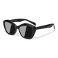 Black Frame with Gray Lens