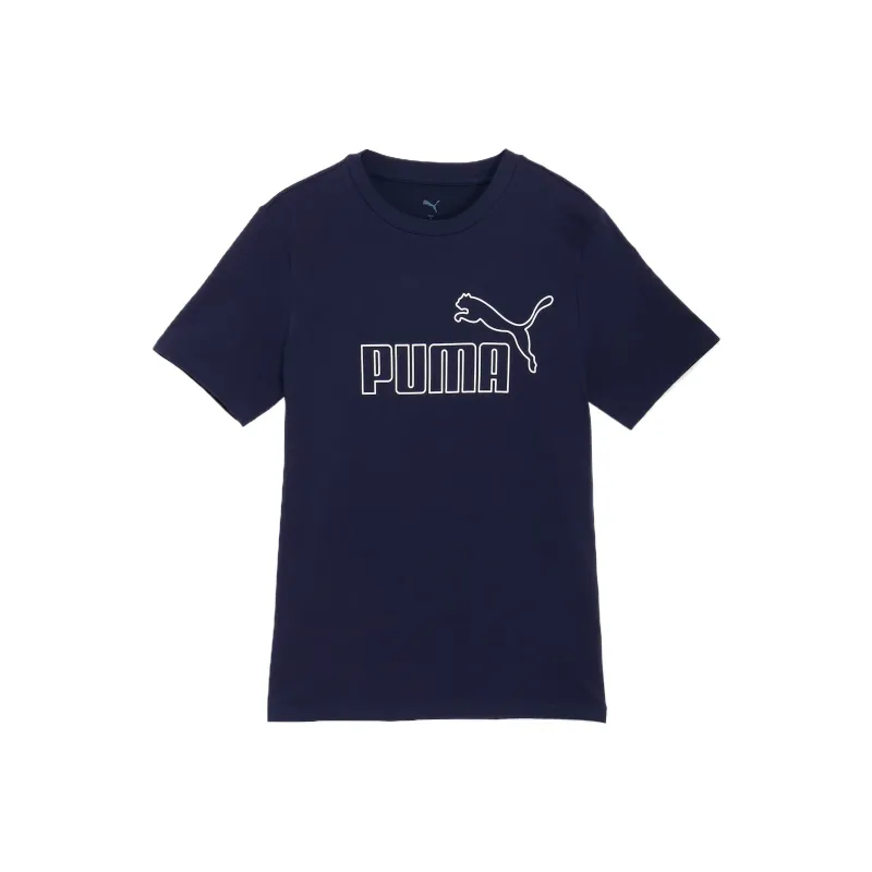 PUMA ESS T Shirt Men's Marine Blue-0
