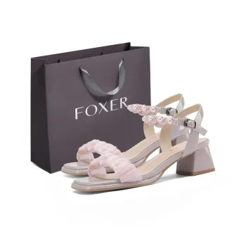 FOXER Strap Sandals Women's Purple