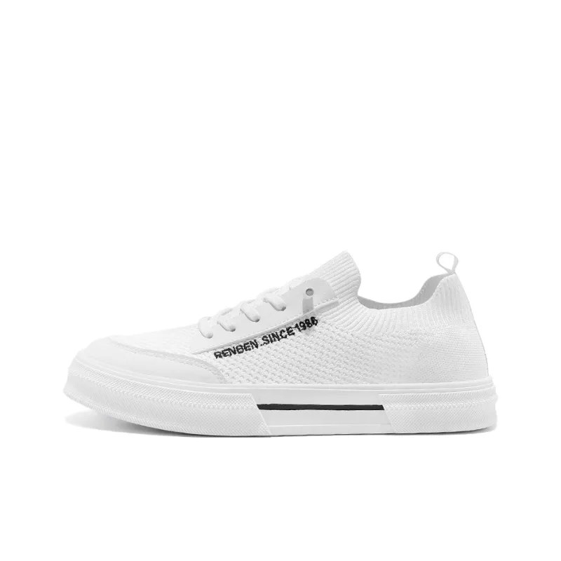 Humanism 1986 x RENBEN Breathable, Lightweight, Slip Resistant Low Top Canvas Shoes Men's-10