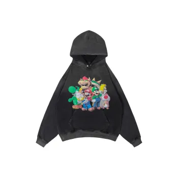 False Perception Sweatshirt Unisex Washed Black