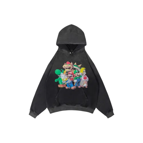 False Perception Sweatshirt Unisex Washed Black