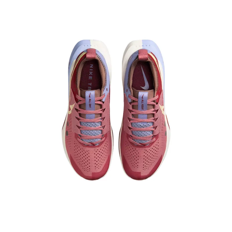 Nike ZoomX Zegama Trail 2 Red Stardust Mars Stone Lilac Ice Alabaster Women's-3