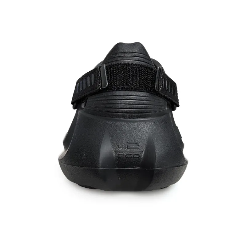 PEAK Pole Hole Shoes Clogs Men's All Black-4